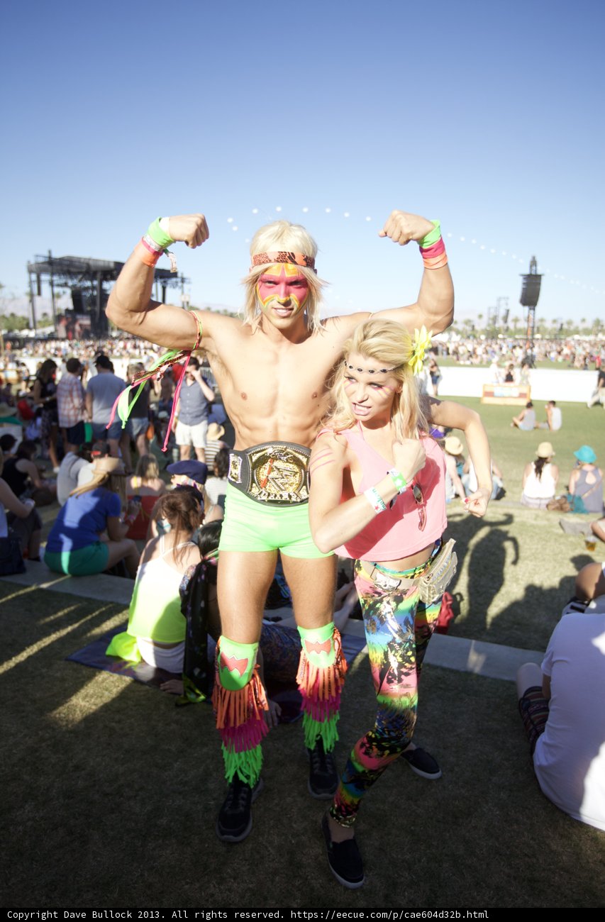 Colorful Costumes at Coachella
