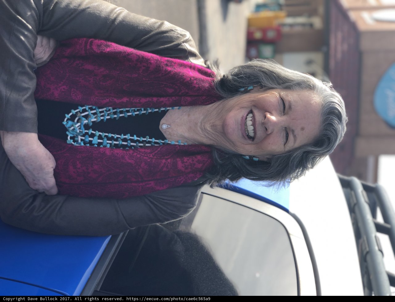 Blue Car, Happy Smile