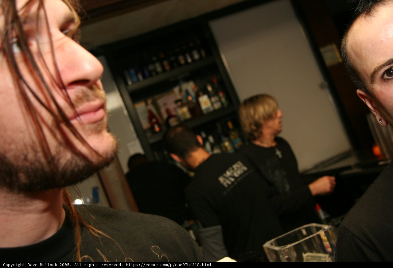 Long-Haired Man at the Pub