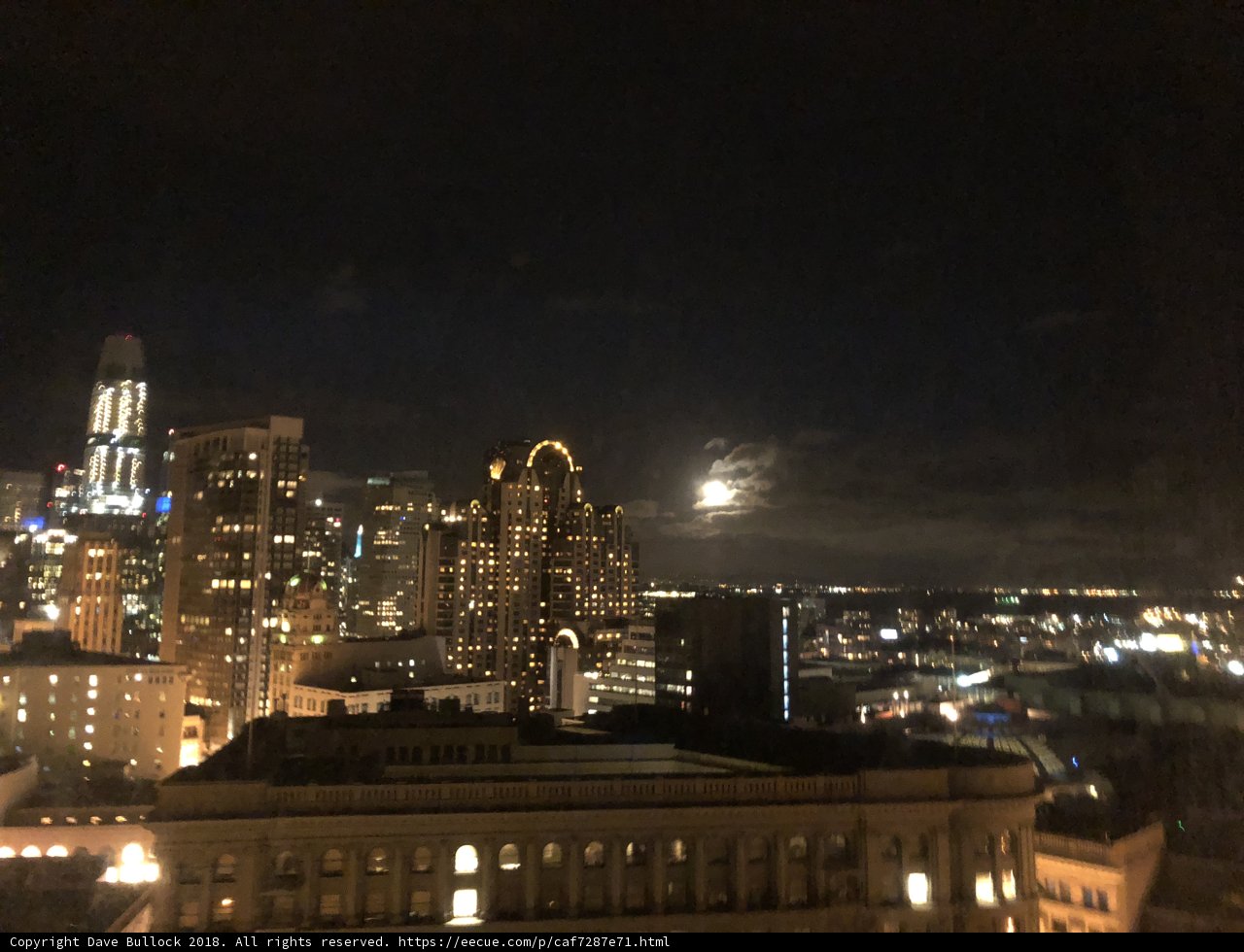 Lunar Lights in the Metropolis