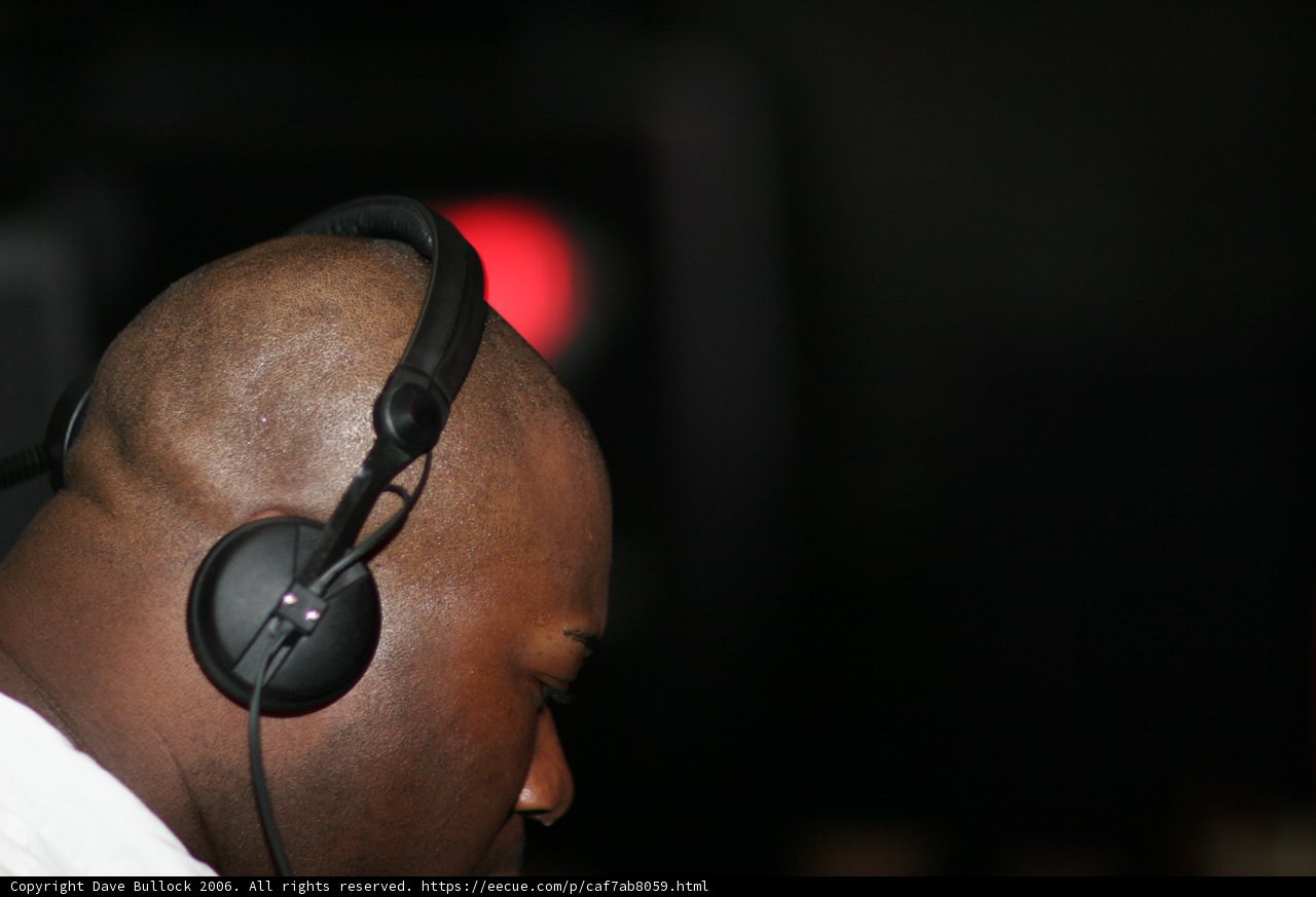 Bass Rushin' with Headphones