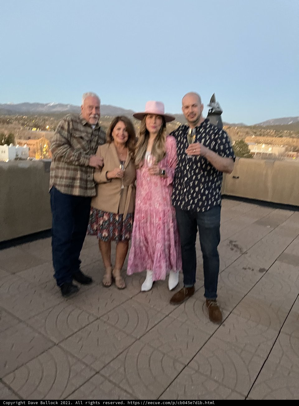 Rooftop Gathering in Santa Fe