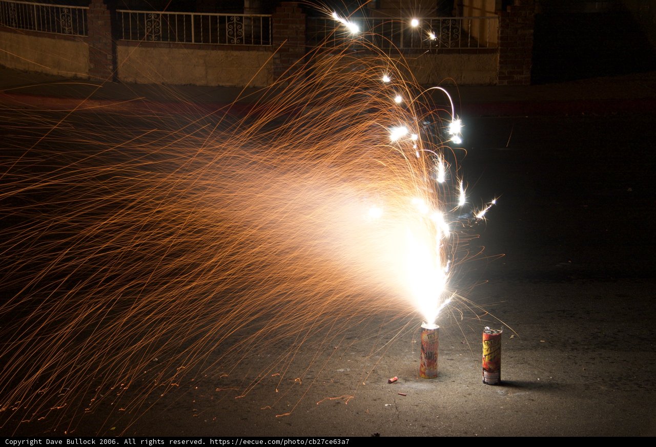 Blowing out the Fireworks