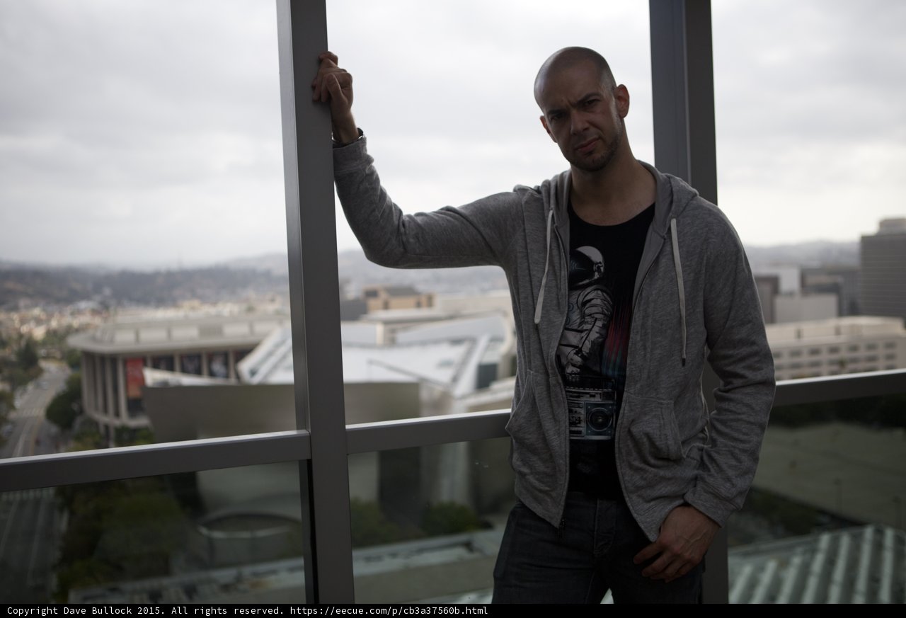 Serious Window Pose