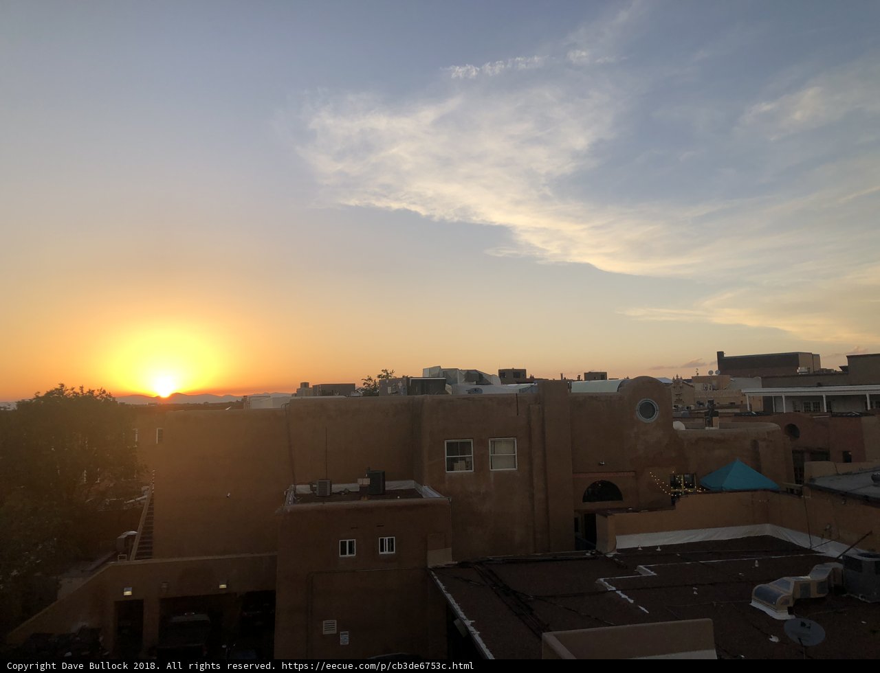 City Skyline at Sunset