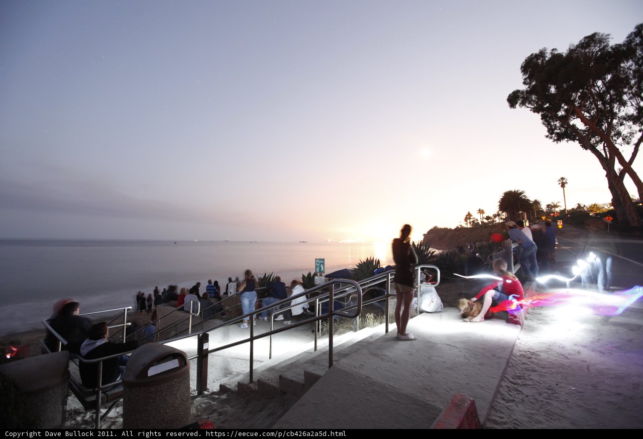Sunset Gathering by the Waterfront