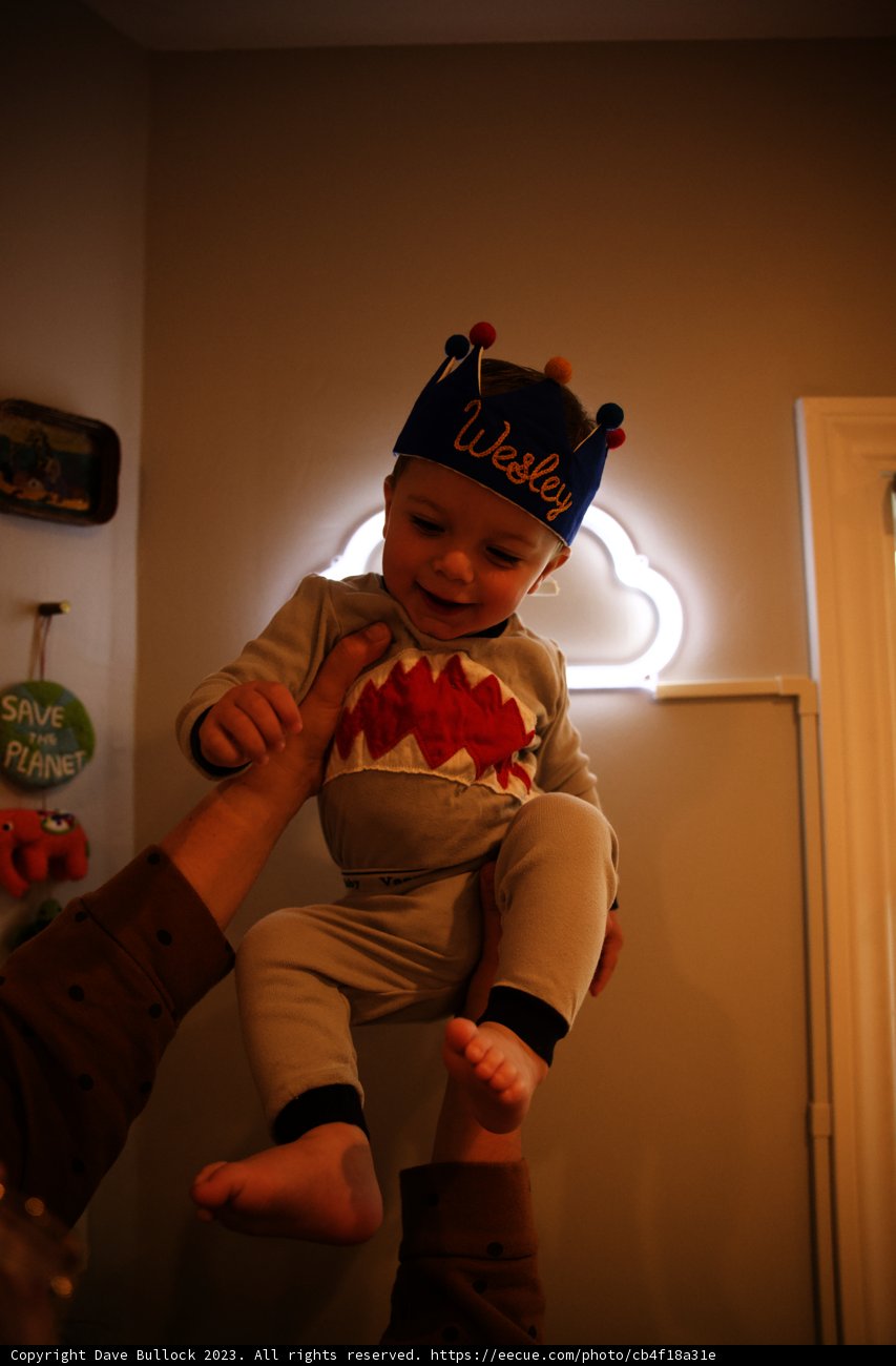Wesley's First Regal Celebration