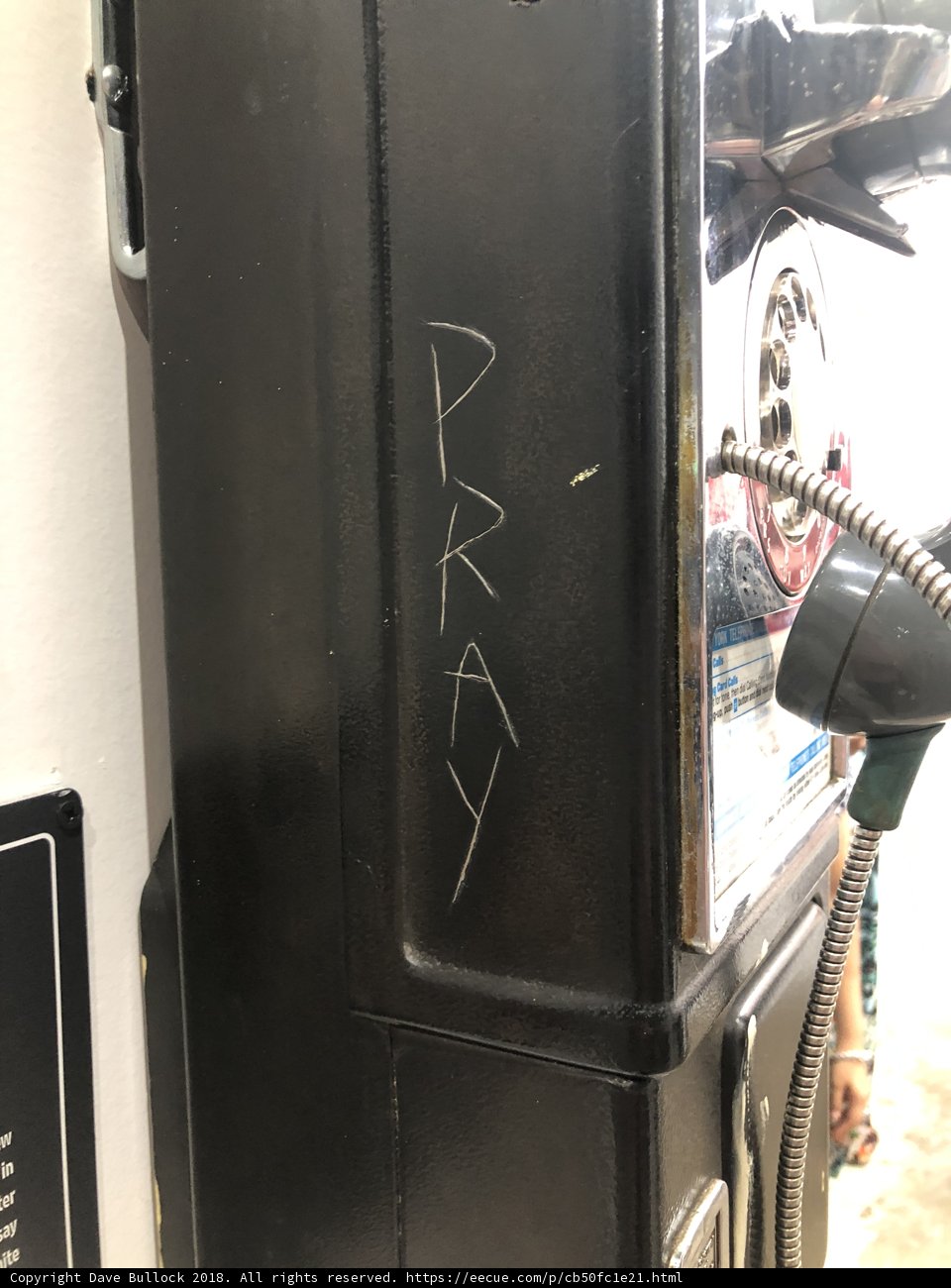 The Praying Pay Phone