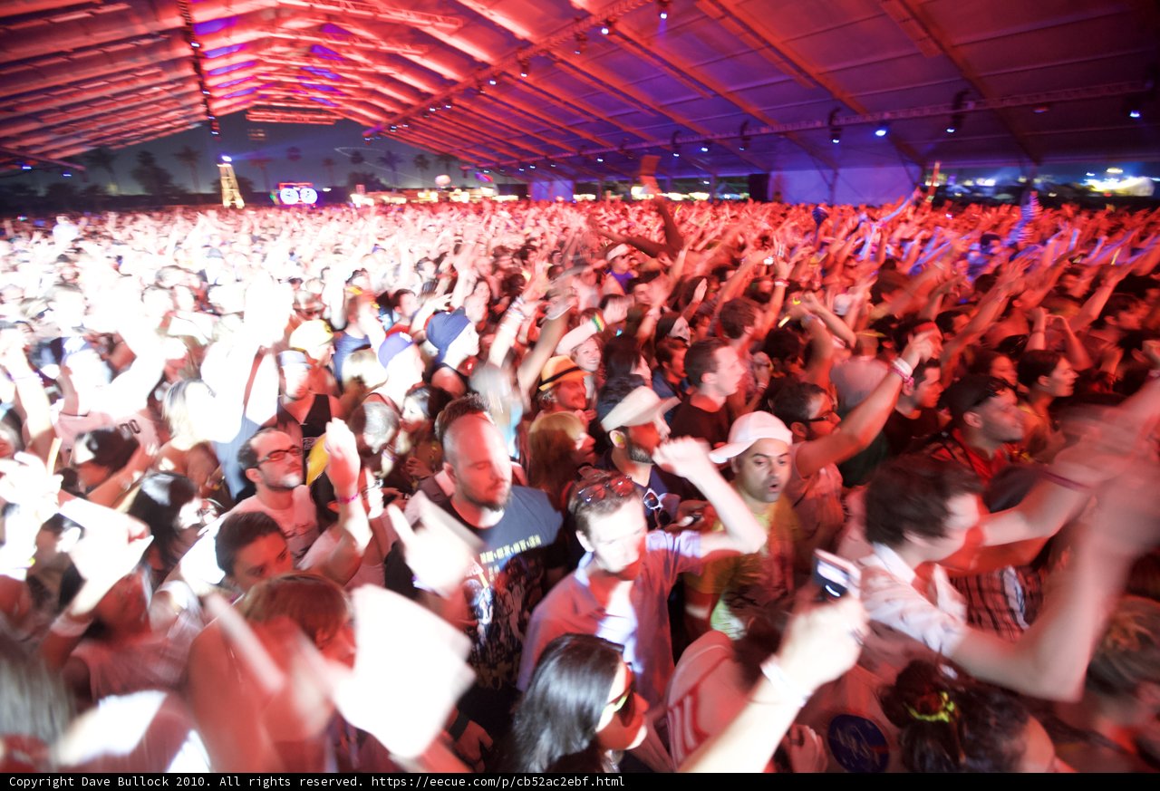 Hands Up: Concert Crowd Goes Wild