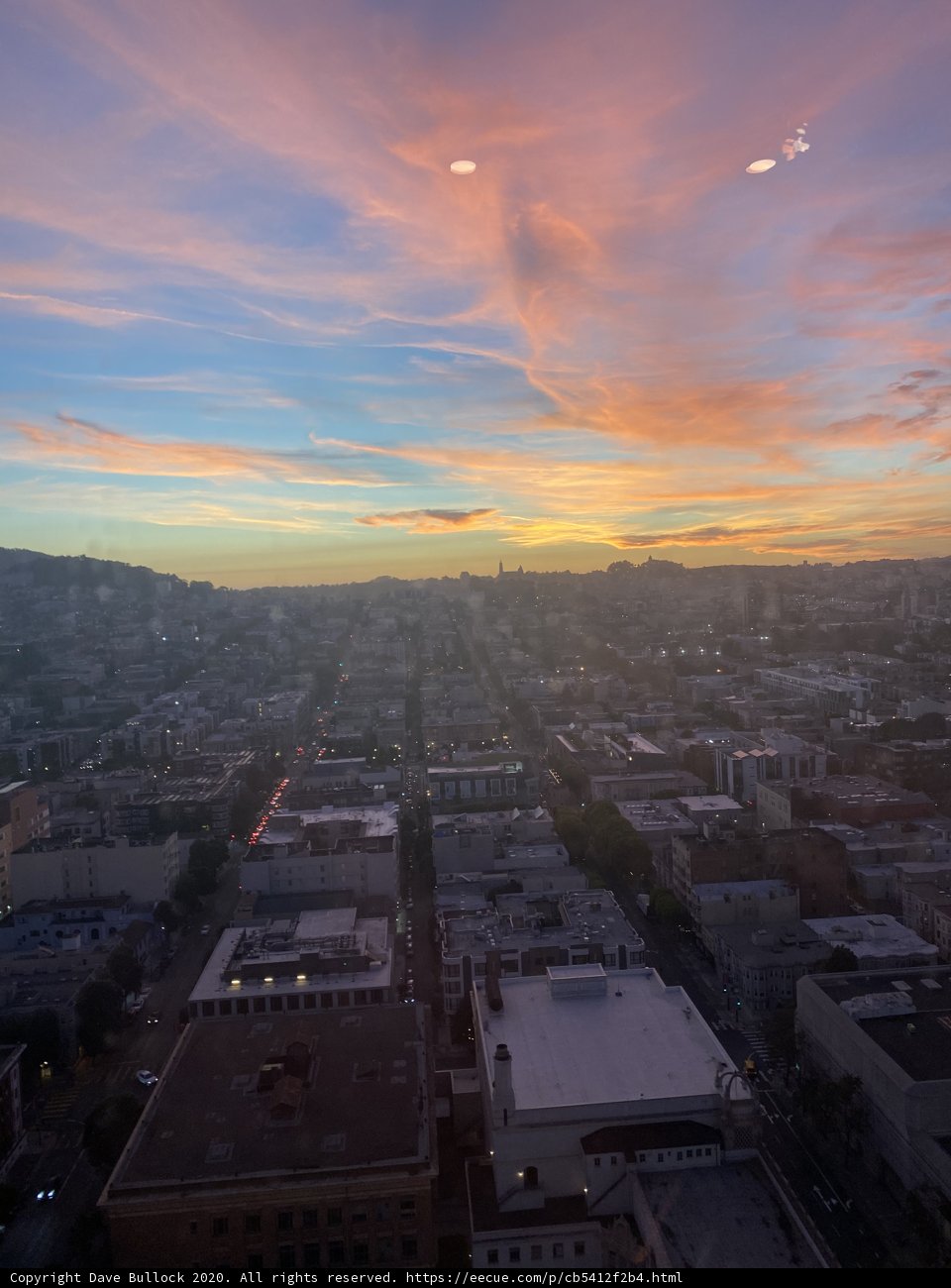 San Francisco Skyline at Sunset