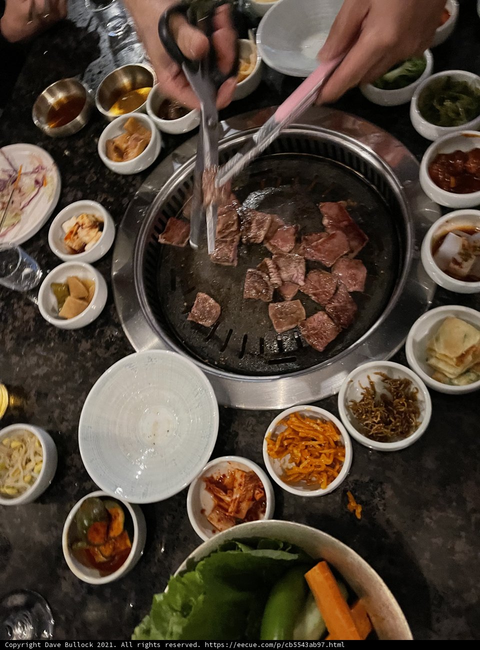 Grilling up a feast in sunny LA