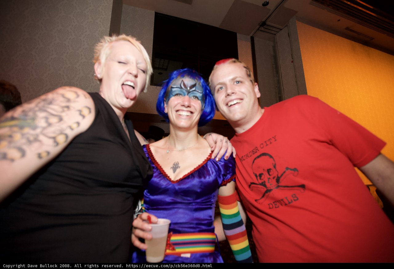 Night Out with the Tattooed Trio