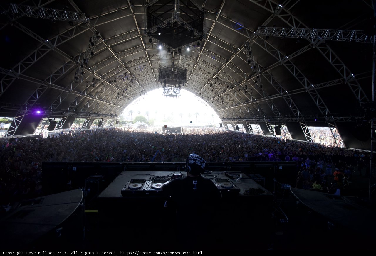DJ Rocking the Crowd at Coachella