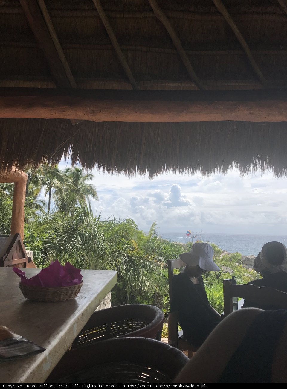 Ocean View Dining at a Summer Resort