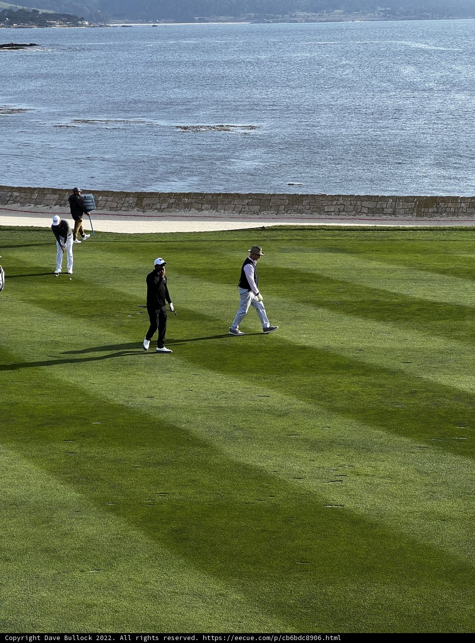 A Day Out on Pebble Beach: Golfing with Friends