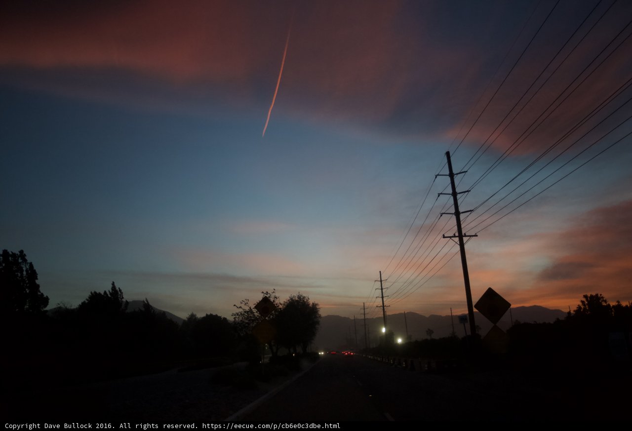 Sunset Flight