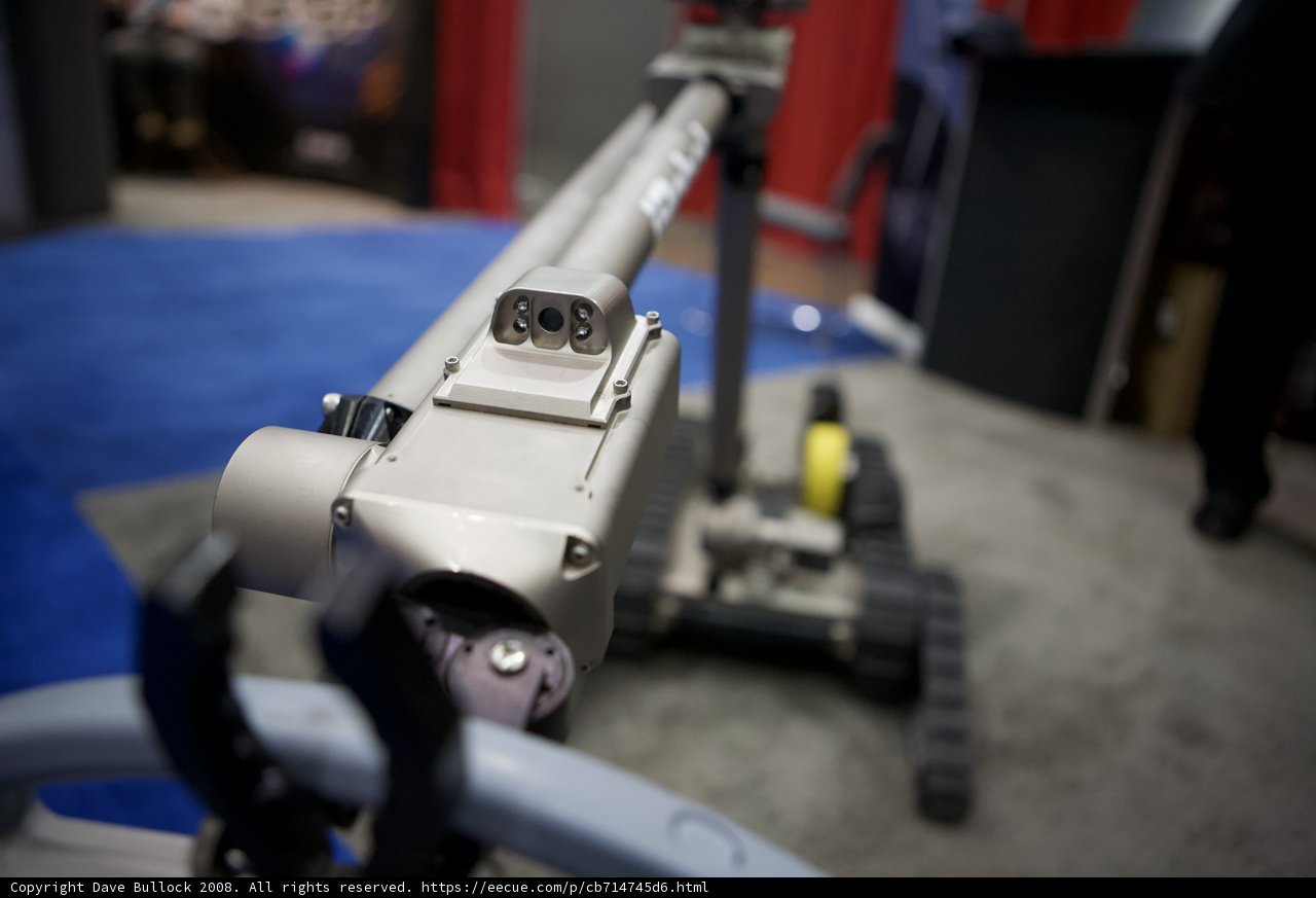 Futuristic Robot Displayed at Homeland Security Con