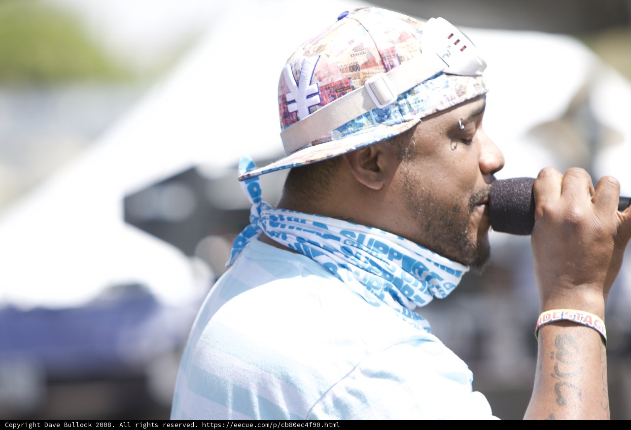 Man in Bandana and Sun Hat