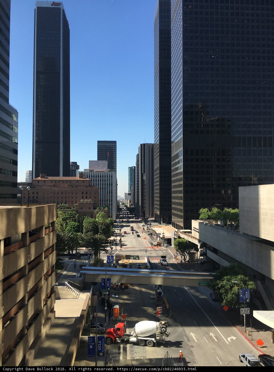Cityscape of Downtown Los Angeles