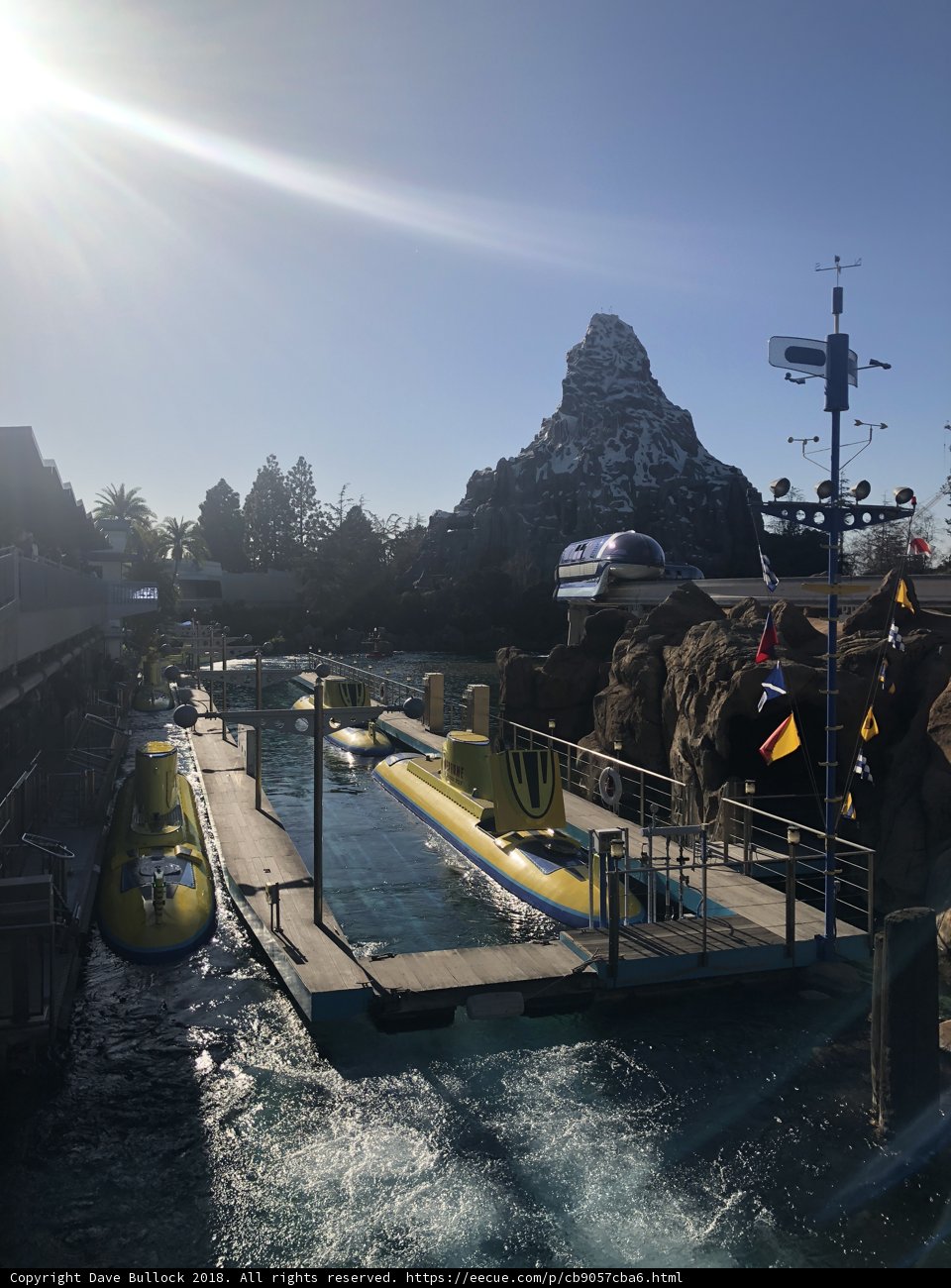 Boats and Fences at Disneyland