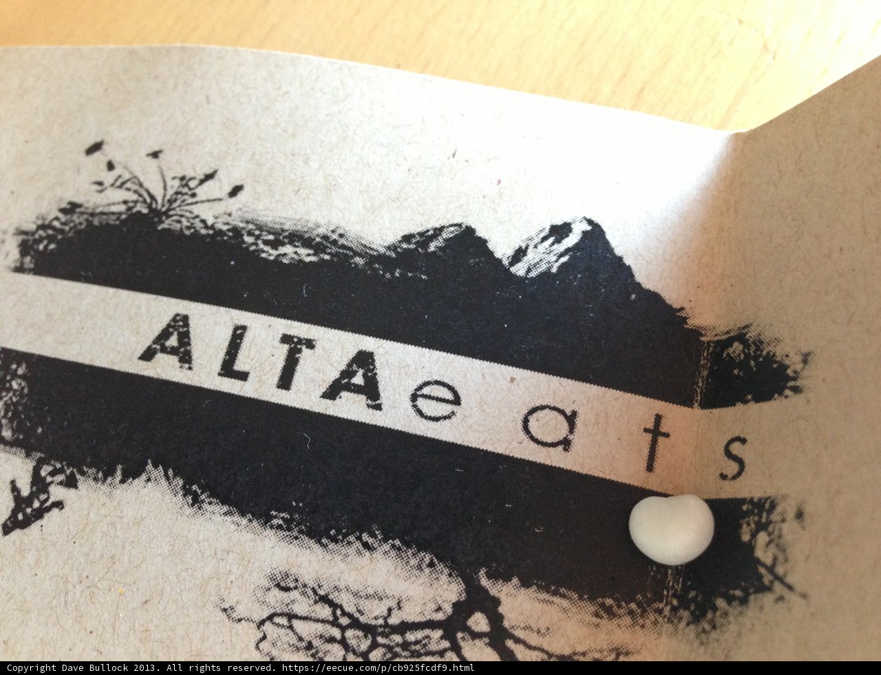 Alta Eats Button