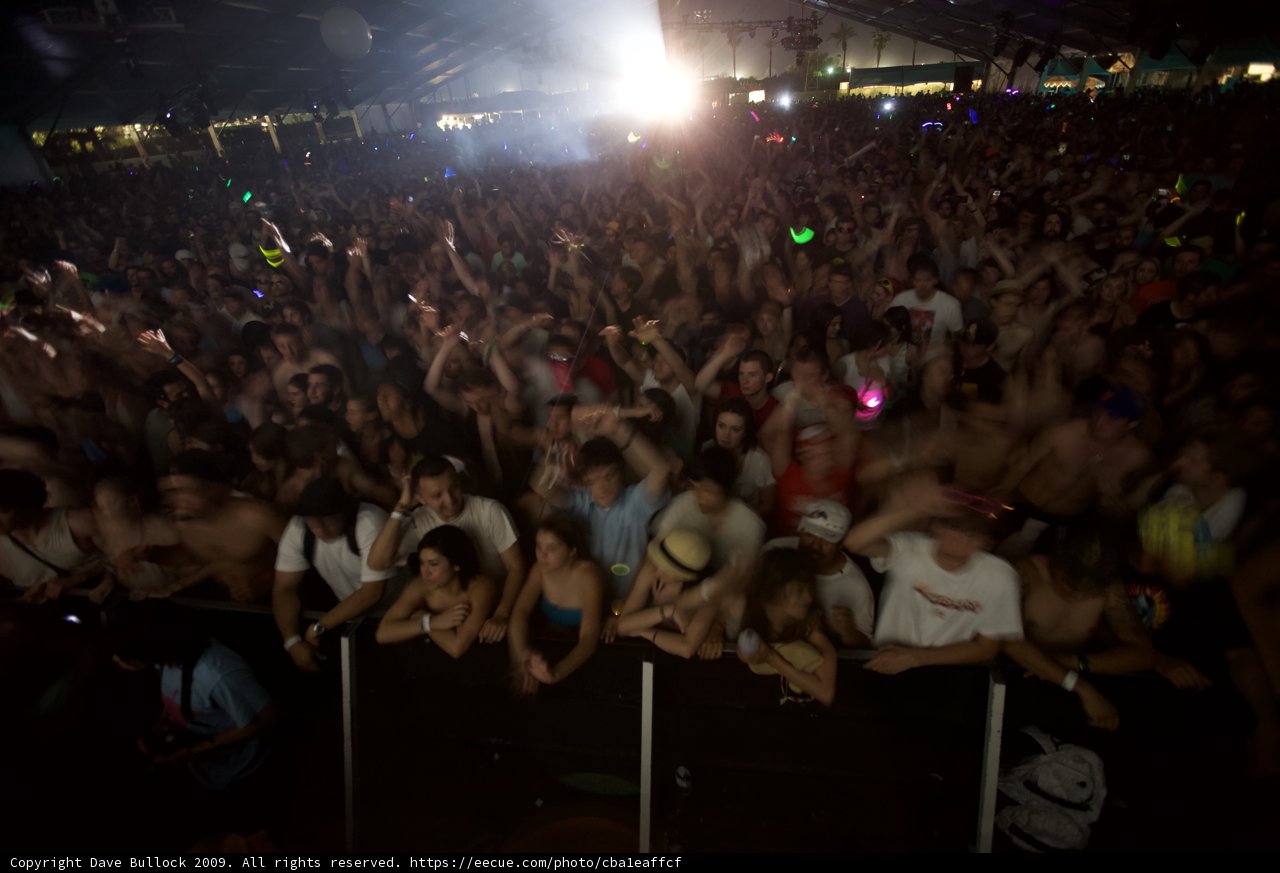 Electric Crowd at Coachella 2009