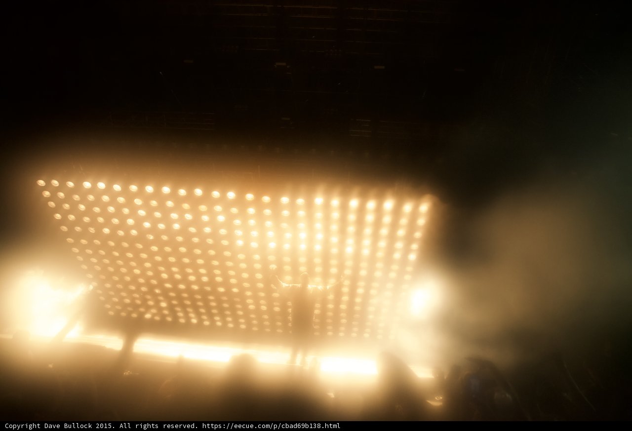 Kanye West Arms Out Fog