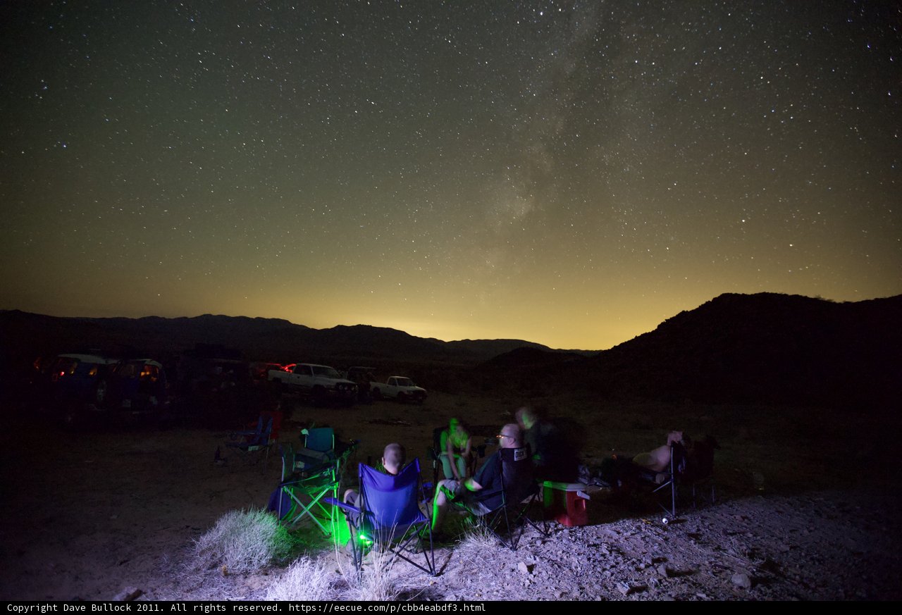 Stargazing under the Desert Sky
