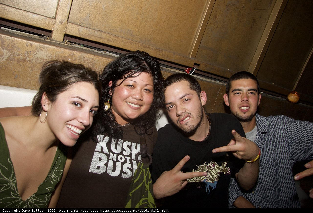 Group Poses for Party Shot