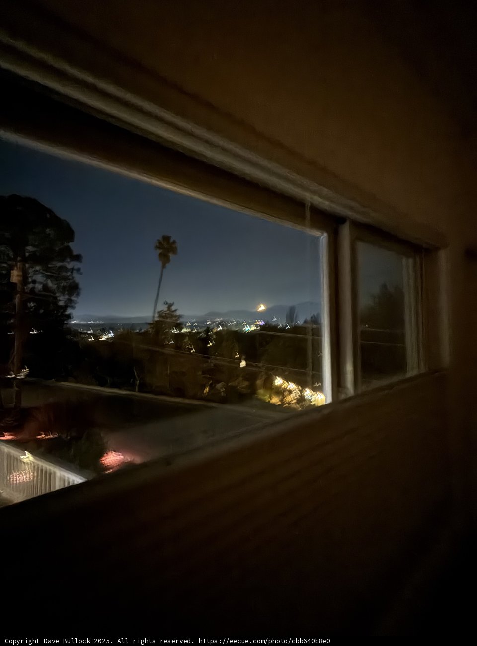 Evening Glimpse through the Window
