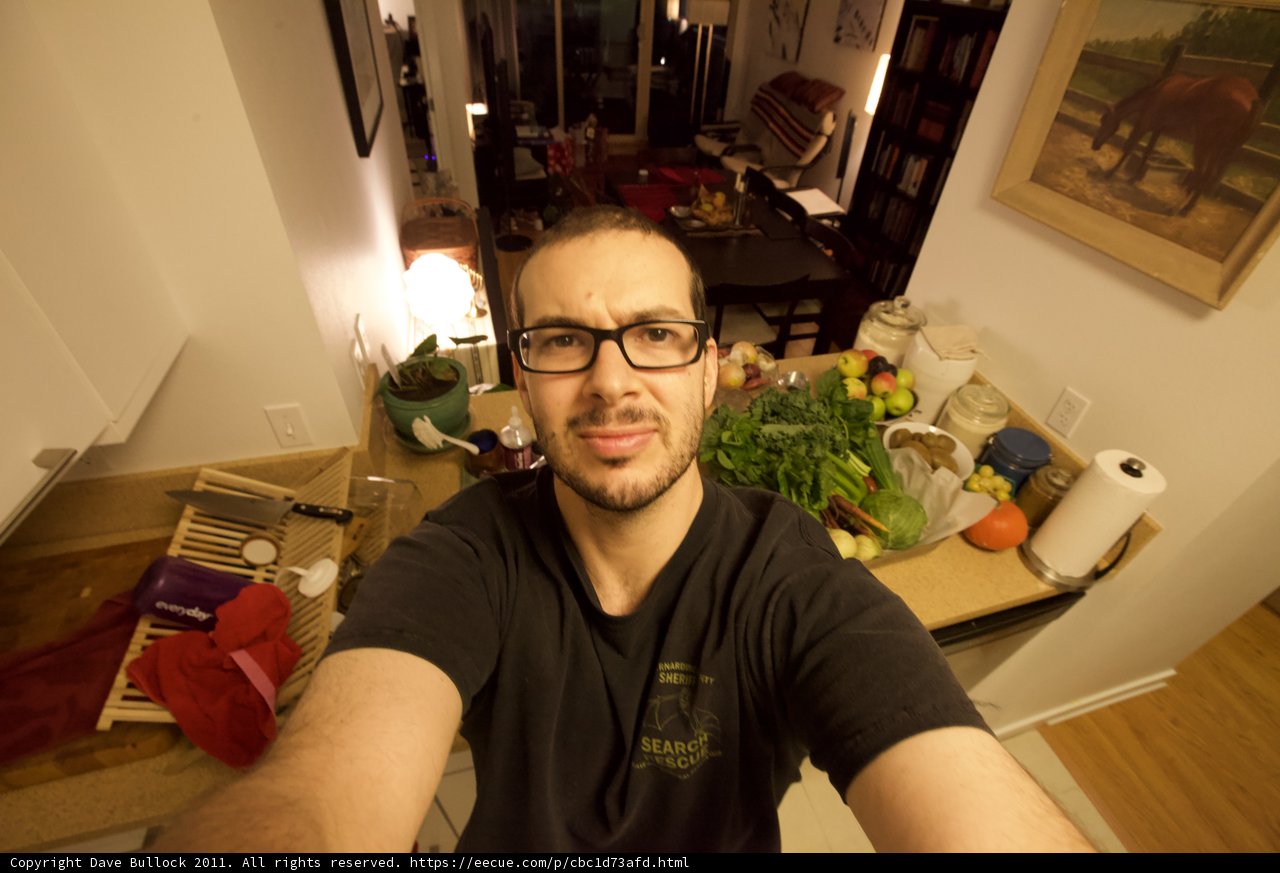 Selfie time in the Kitchen