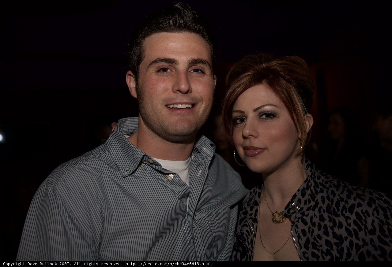 Urban Couple at Night Club