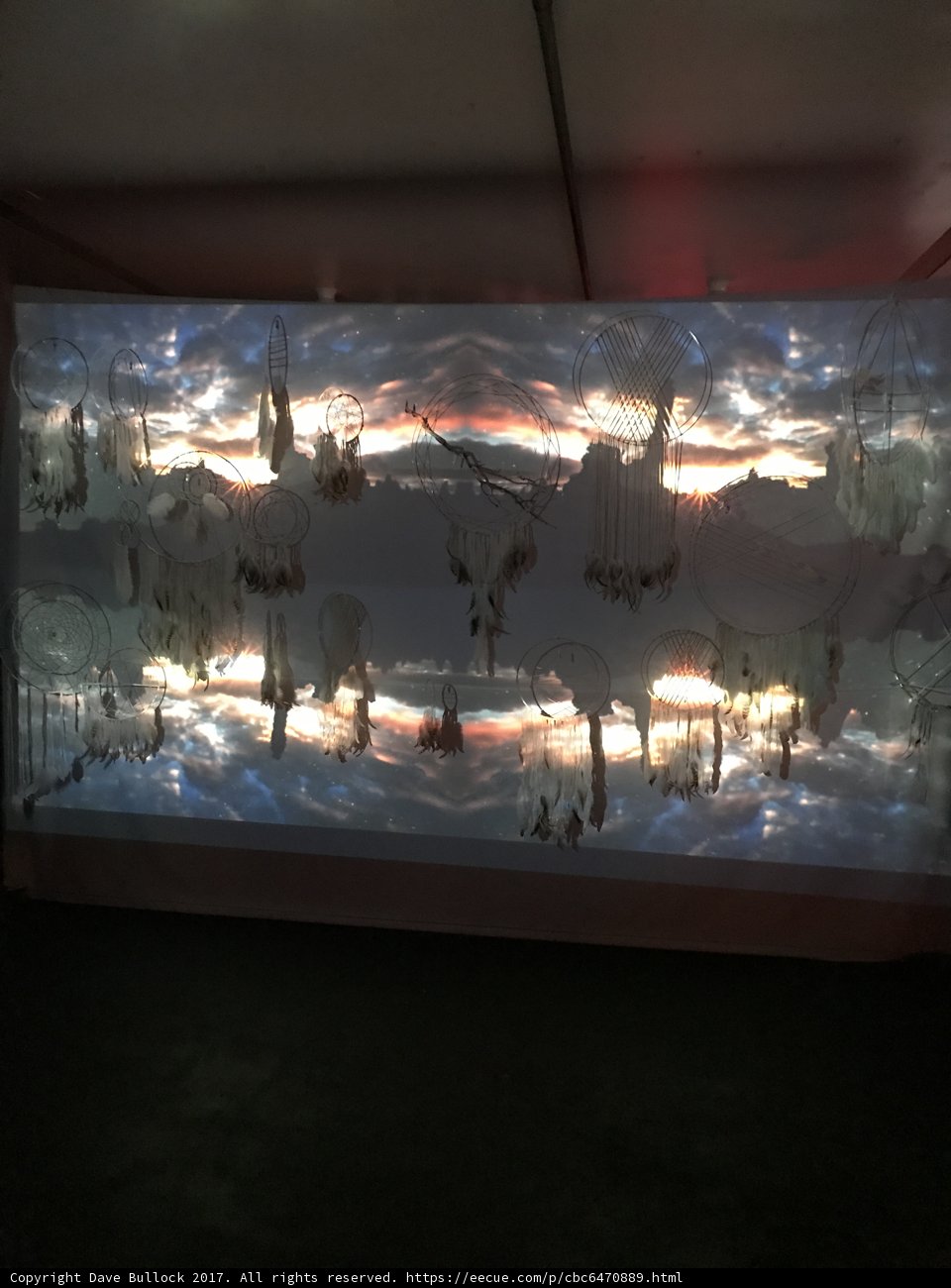Sunset Painting Projection