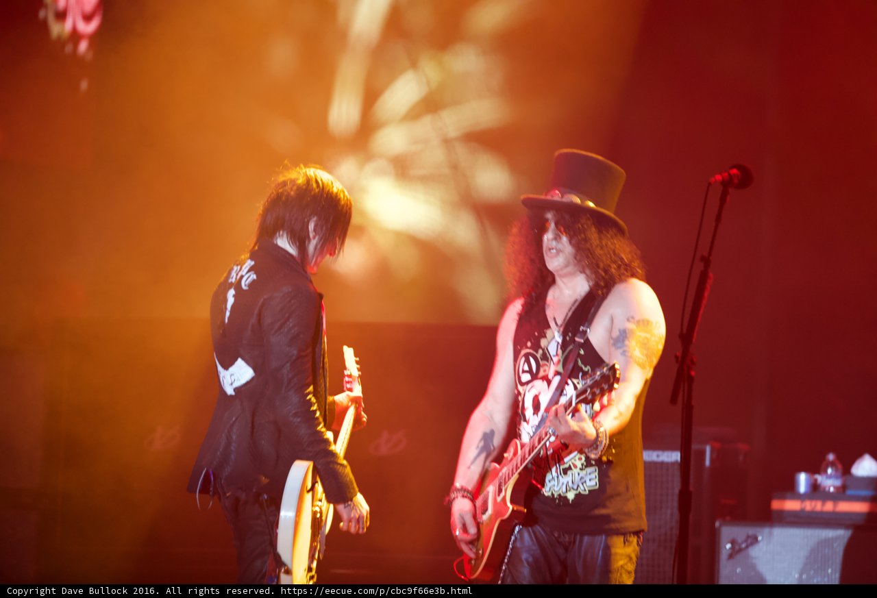 Slash and Mick Jagger Rock Coachella