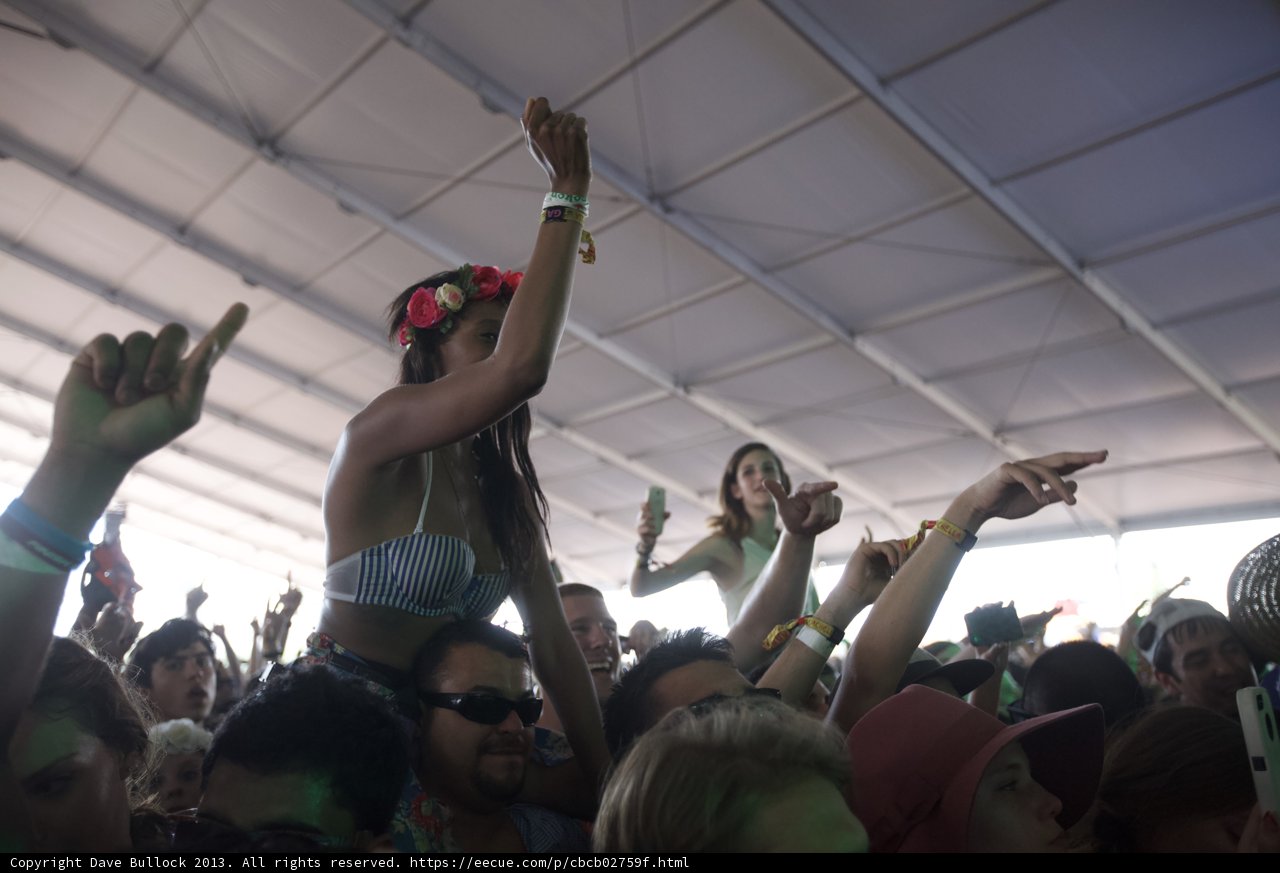 Blissful Hands at Coachella