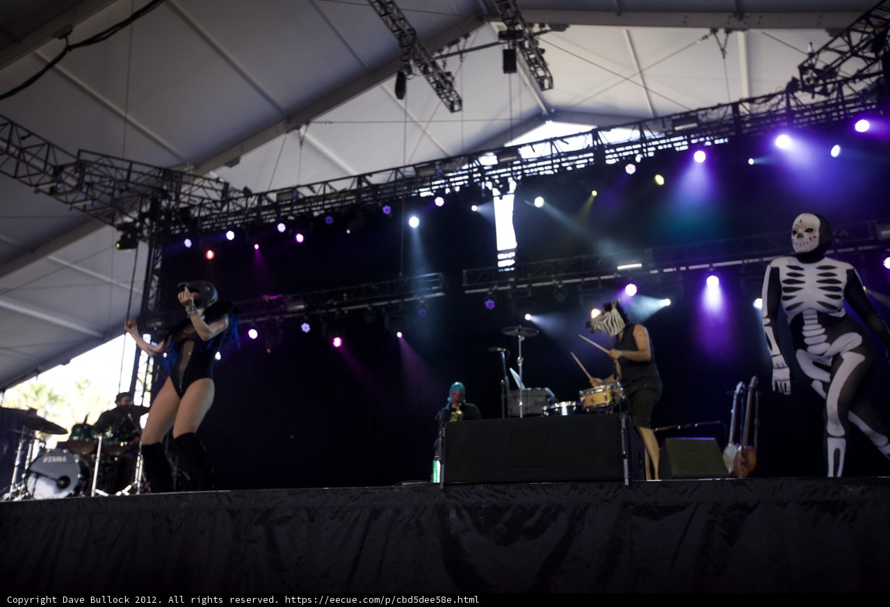 Skeletons Rocking the Stage