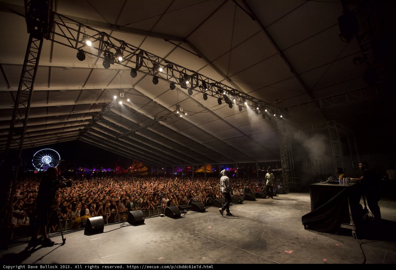 Energetic Performance at Coachella
