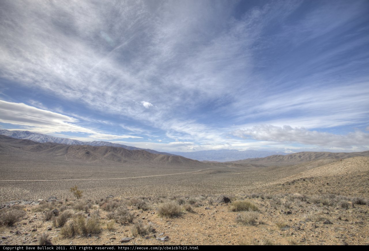 Overlooking the Vast Beauty of the Desert