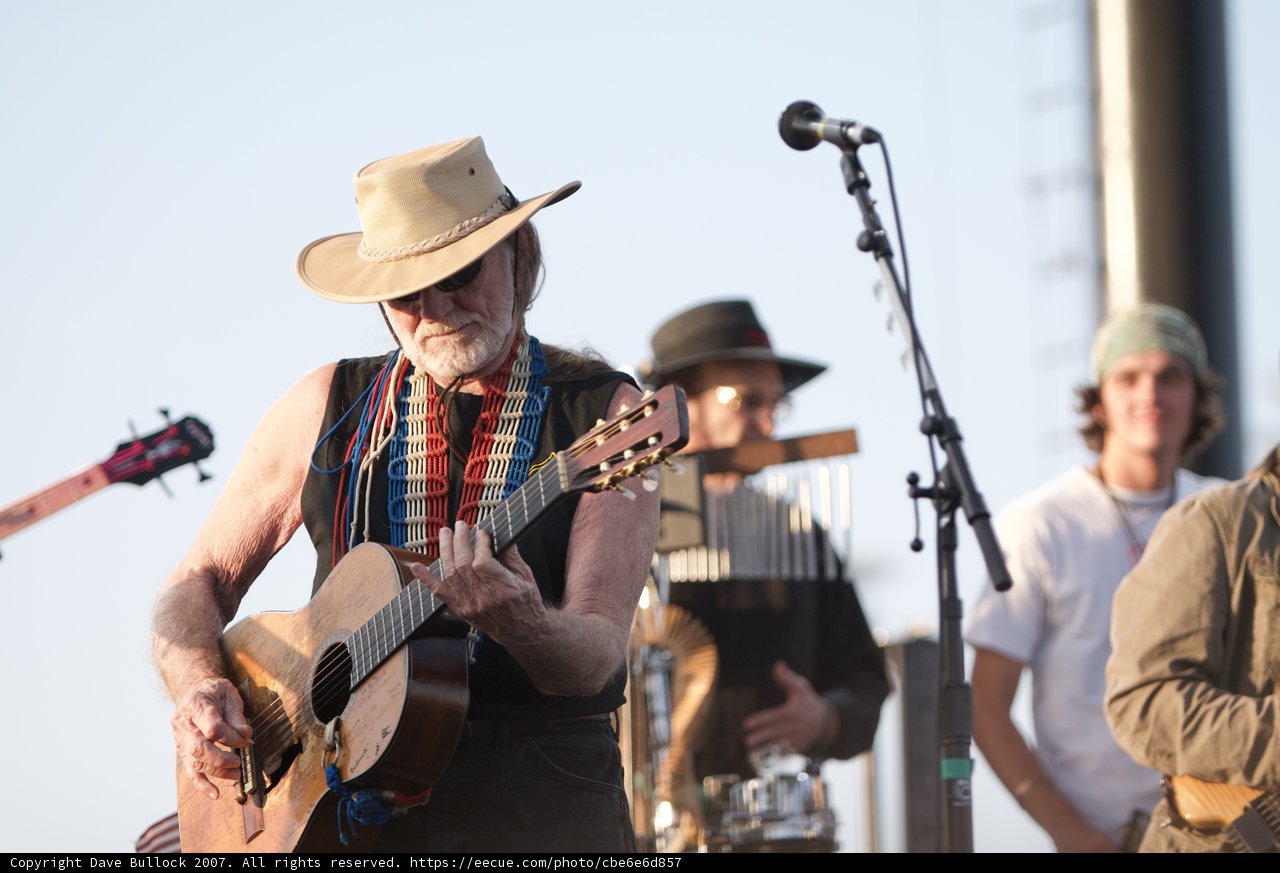 Willie Nelson Serenades the Coachella Crowd