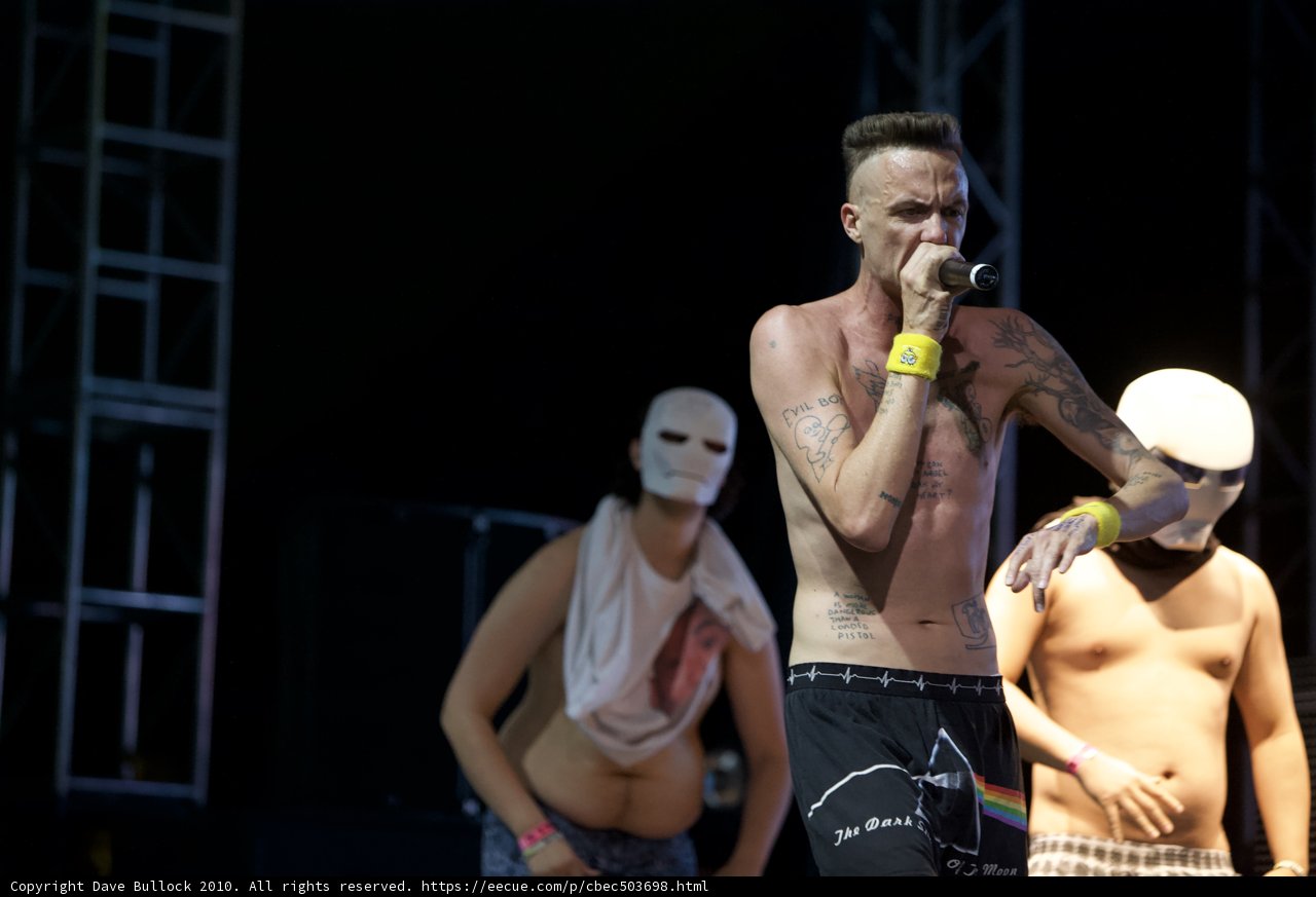 Masked Musician on Stage