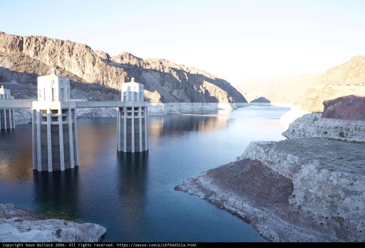 Majestic Hoover Dam in the Heart of Nevada