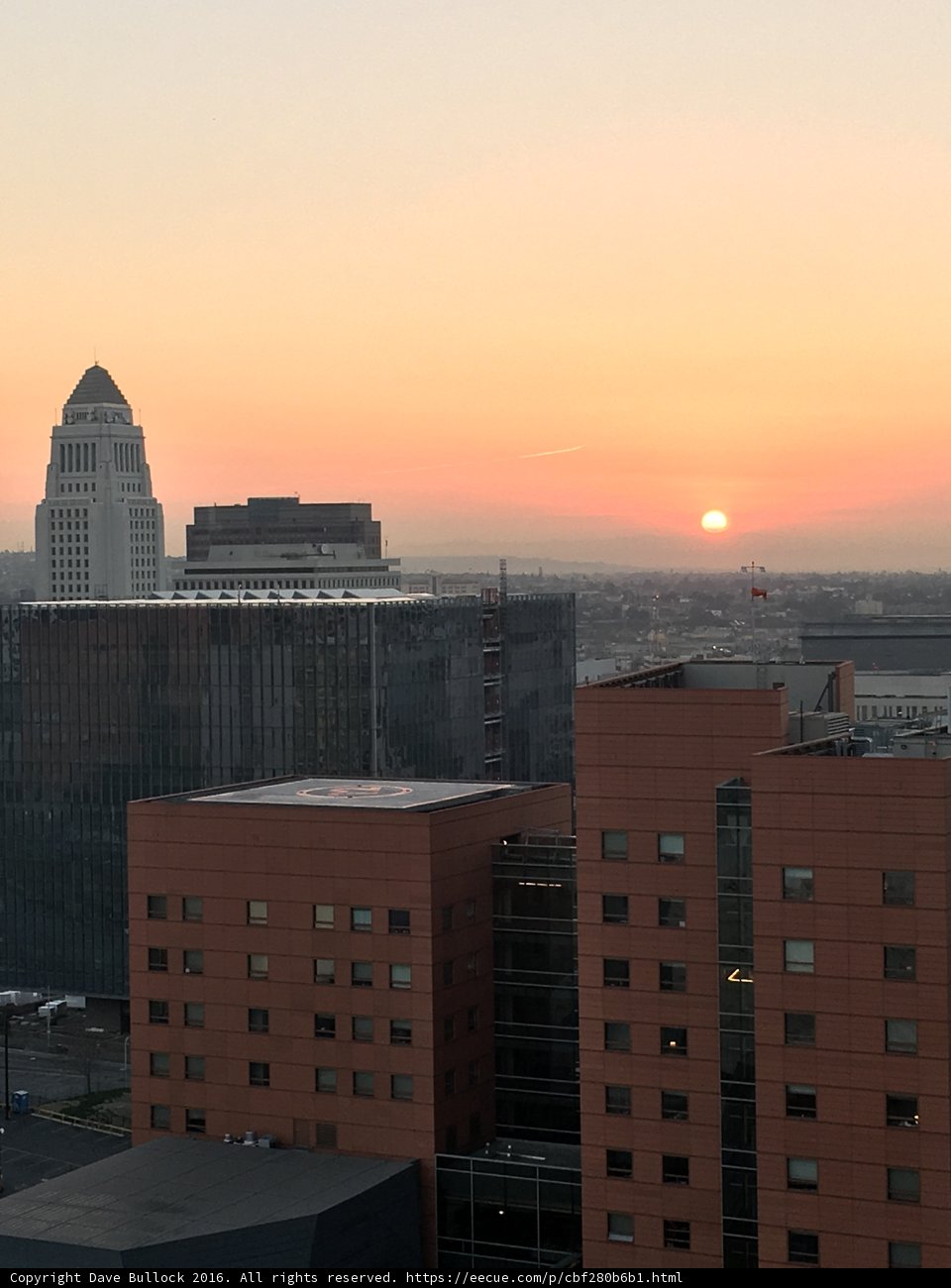 A Metropolis at Sunset