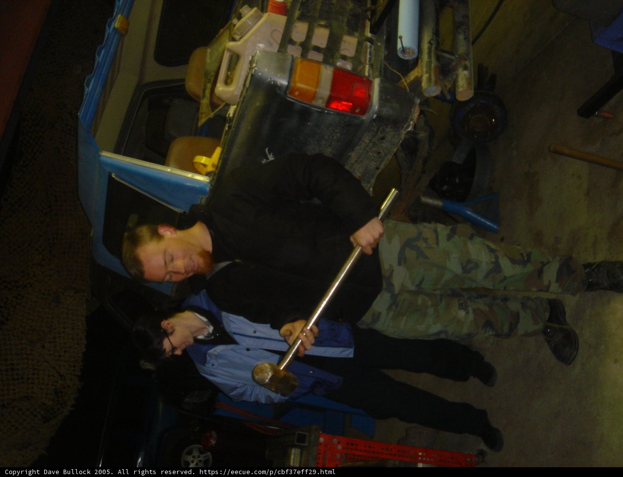 The Mechanic and His Assistant