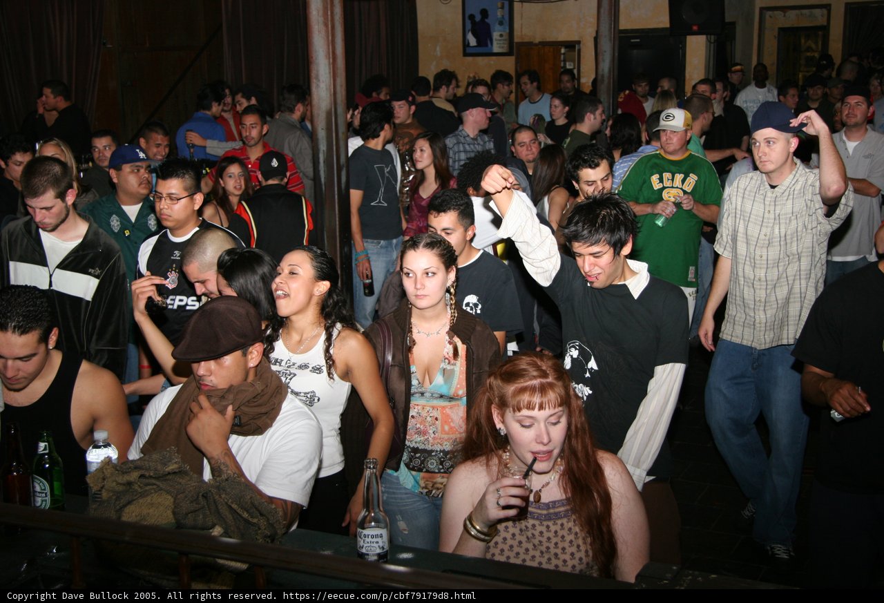 Partygoers at Urban Pub Bar