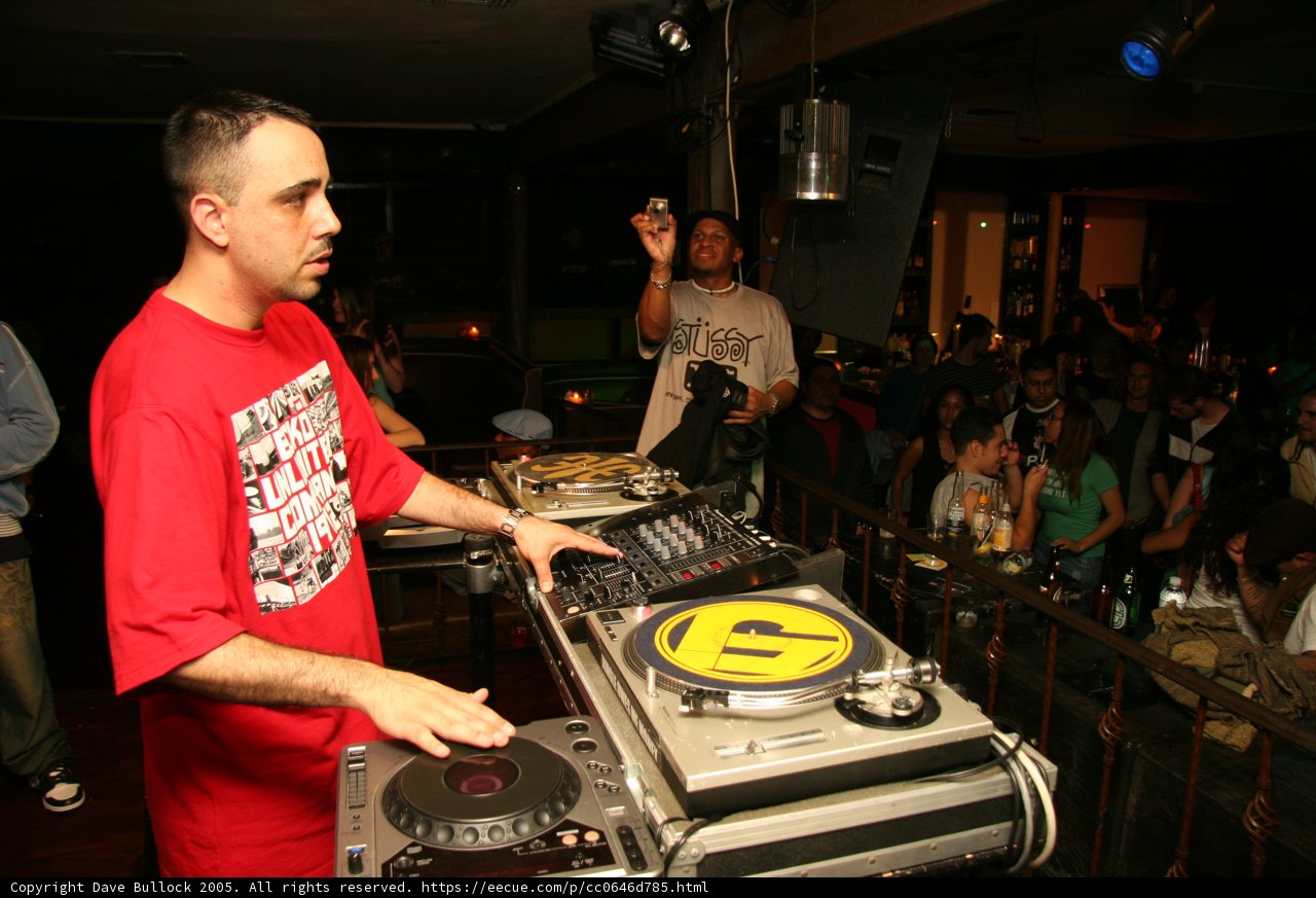 Entertainer in Red: A Nightclub Performance