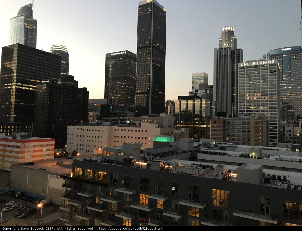 Cityscape at Dusk