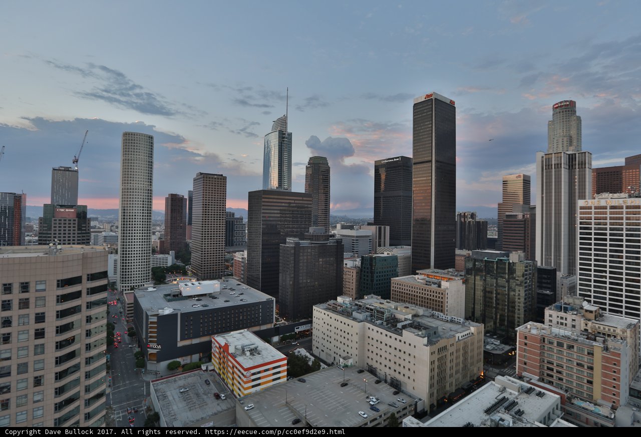 Urban Metropolis from High Rise