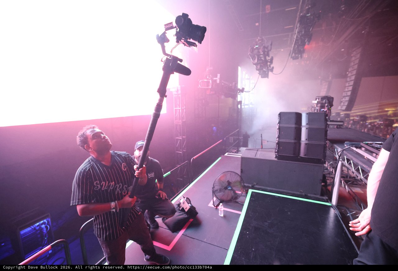 Videographer Raises Gimbal High at Wobbleland Festival
