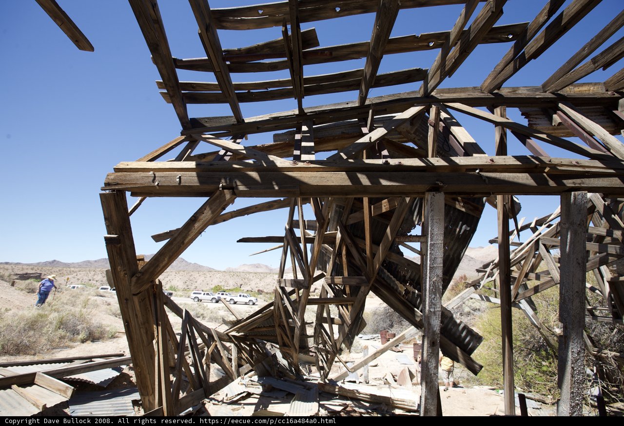 Destruction at Desert Outpost