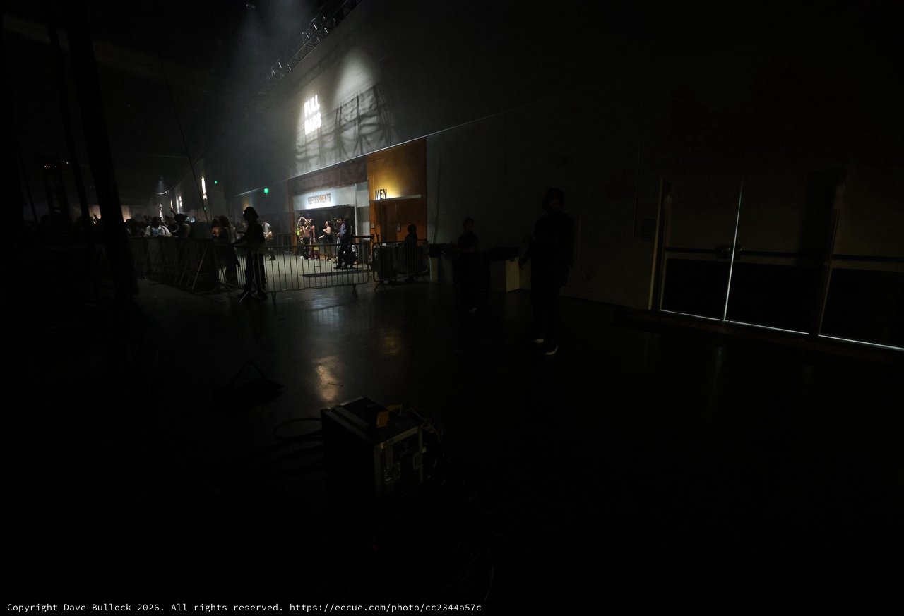 Dark Arena Corridor at Wobbleland Festival 2026